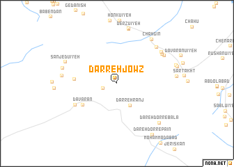 map of Darreh Jowz