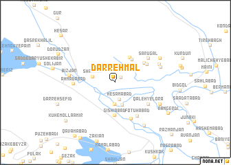 map of Darreh Māl