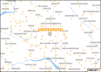 map of Darreh Mūrdī