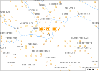 map of Darreh Ney