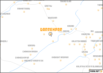 map of Darreh Par