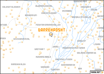 map of Darreh Posht