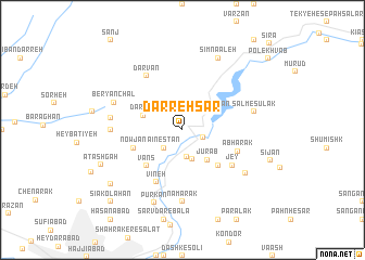 map of Darreh Sar