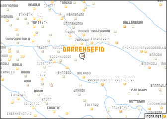 map of Darreh Sefīd