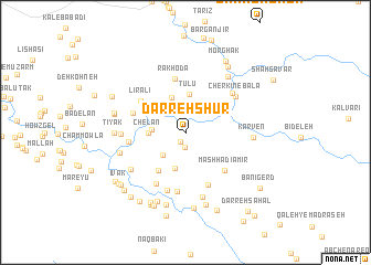 map of Darreh Shūr