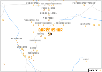 map of Darreh Shūr