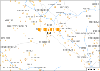 map of Darreh Tang