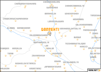 map of Darreh Tī