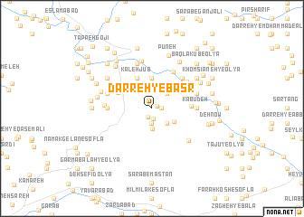 map of Darreh-ye Başr