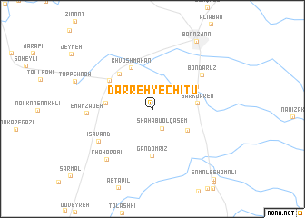 map of Darreh-ye Chītū