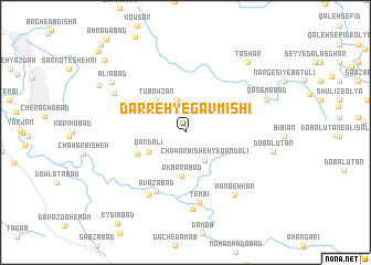 map of Darreh-ye Gāvmīshī