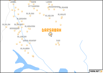 map of Dār Sabaḩ