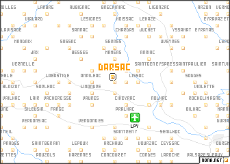 map of Darsac