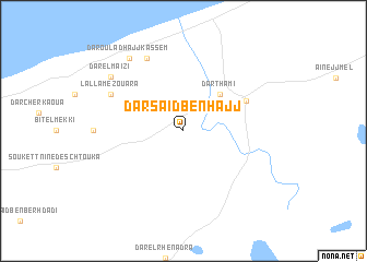 map of Dar Saïd Ben Hajj