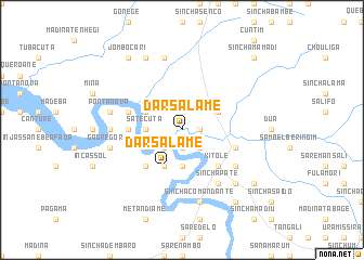 map of Darsalame