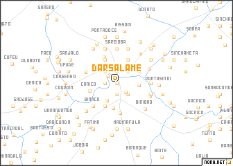 map of Darsalame