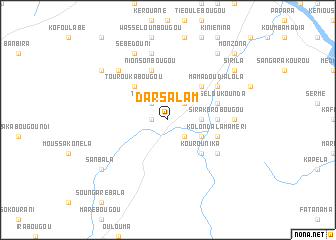 map of Dar Salam