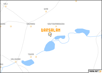 map of Darsalam