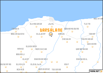 map of Dar Salane