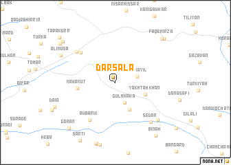 map of Dār Salā