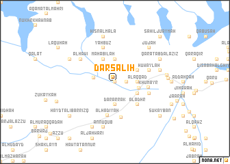 map of Dār Şāliḩ
