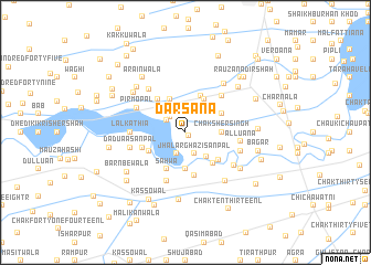 map of Darsāna