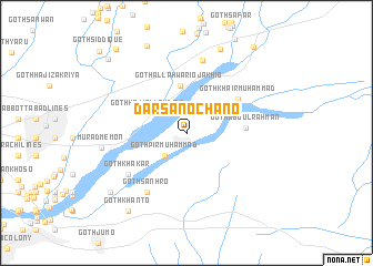 map of Darsāno Chano