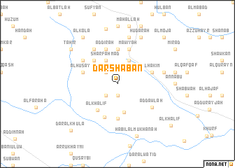 map of Dār Shabān