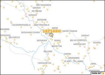 map of Dārshāhī