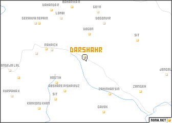 map of Darshahr