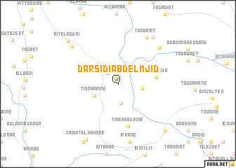 map of Dar Sidi Abd el Mjid