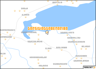 map of Dar Sidi Adda Ben Ariba