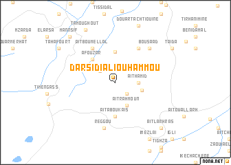 map of Dar Sidi Ali Ou Hammou