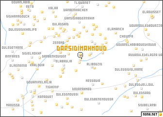 map of Dar Sidi Mahmoud