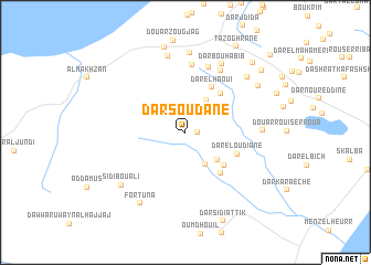 map of Dar Soudane