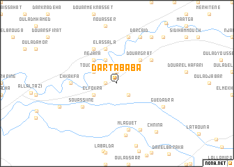 map of Dar Tababâ