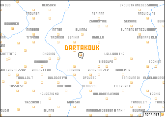 map of Dar Takouk