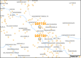 map of Dārtāk