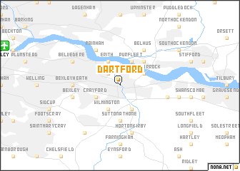 map of Dartford