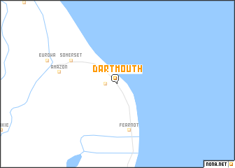 map of Dartmouth