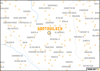 map of Dar Touilech