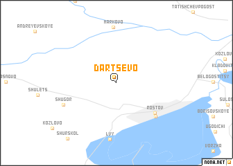 map of Dartsevo