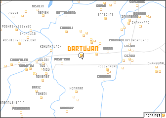 map of Dar Tūjān