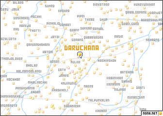 map of Dāru Chana