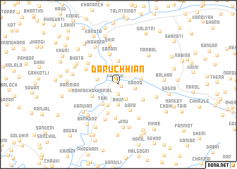 map of Daruchhiān