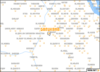 map of Dār Ukama