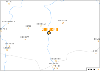 map of Dārūkān