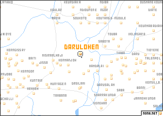 map of Daru Lohen