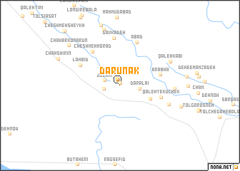 map of Darūnak