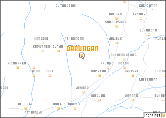 map of Darungan
